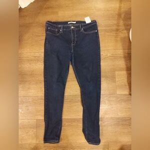 Levis 311 High Rise Blue Denim Jeans